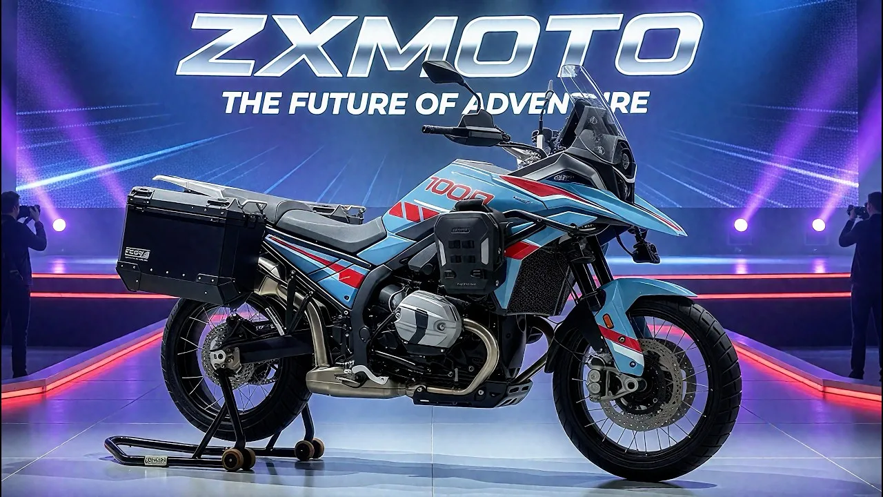 Çin'den BMW GS'ye Boxer Rakip! ZXMoto 1000 cc Motorunu Gösterdi