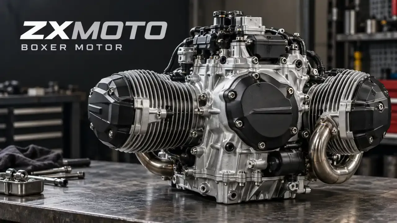 ZXMoto'nun Boxer Motorunda Yeni Ayrıntılar: BMW'ye Benzeyen Teknik Mimari