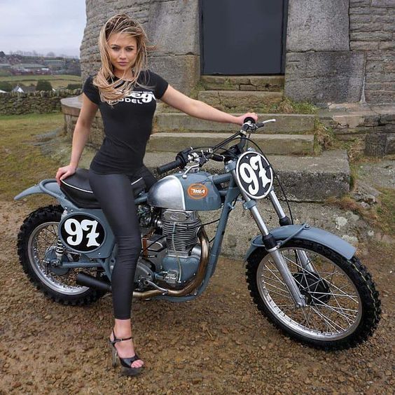 Cafe racer girl 13