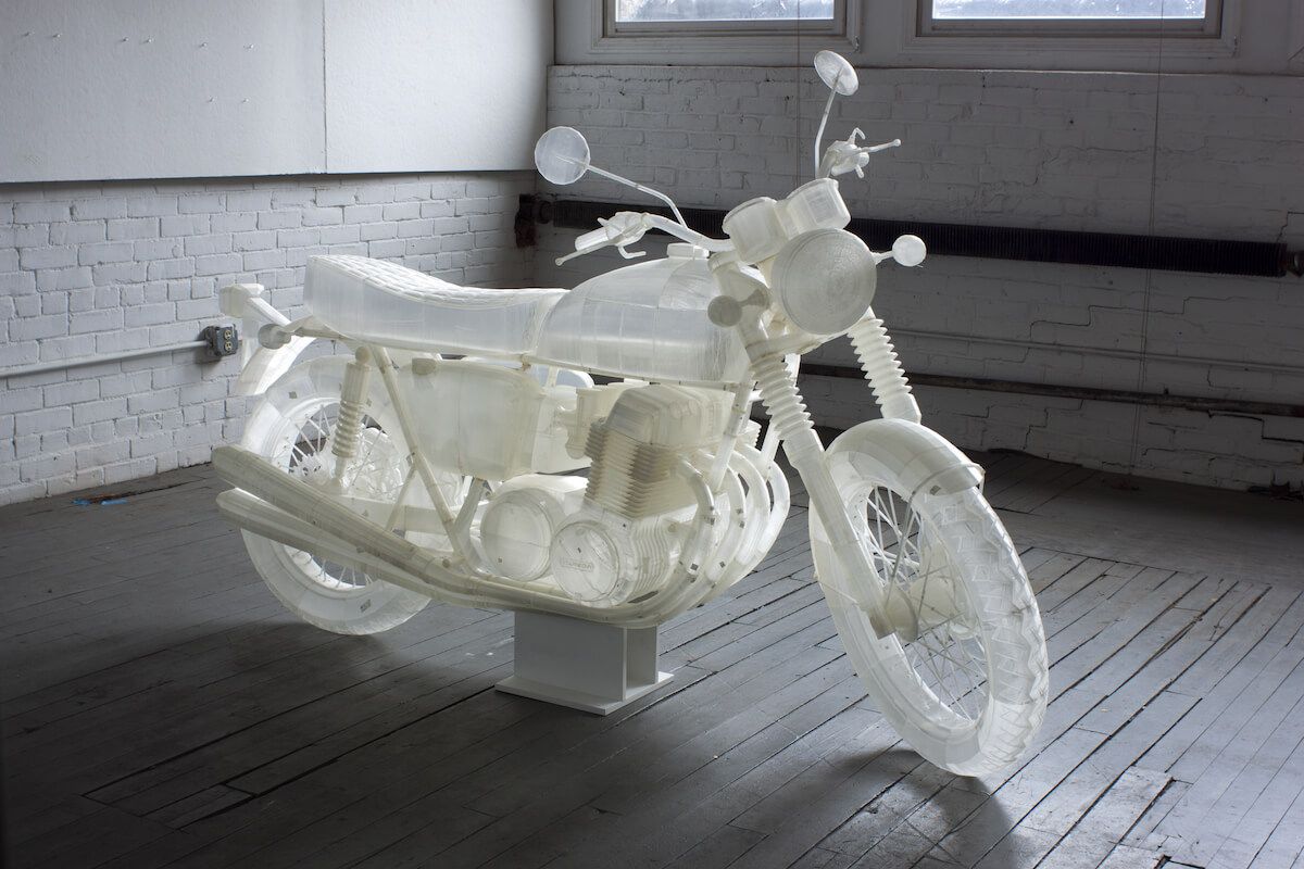 Jonathan Brand 3D Printed Motorcycle