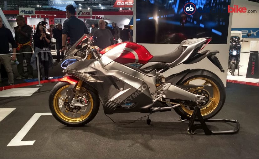 kymco supernex electric superbike concept