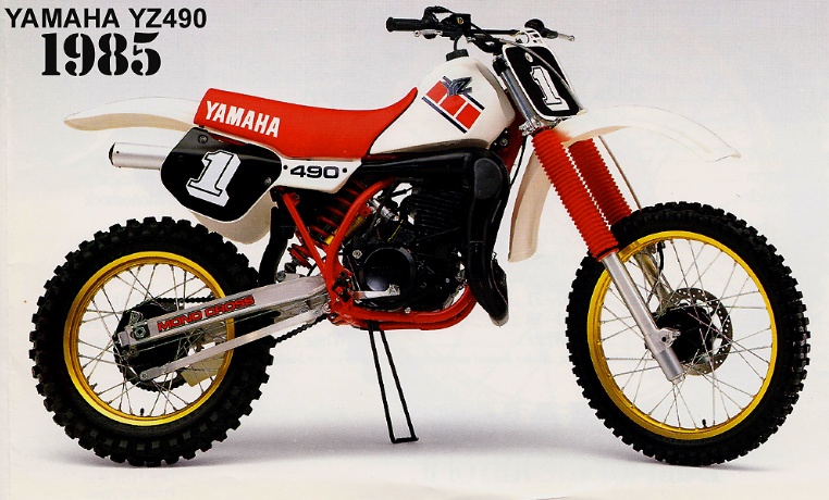 1985 yamaha yz490