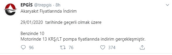 benzin indirimi epgis