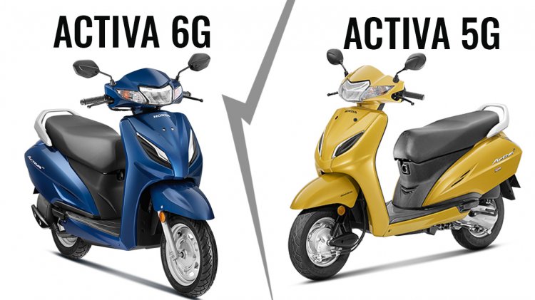 honda activa 6g vs honda activa 5g