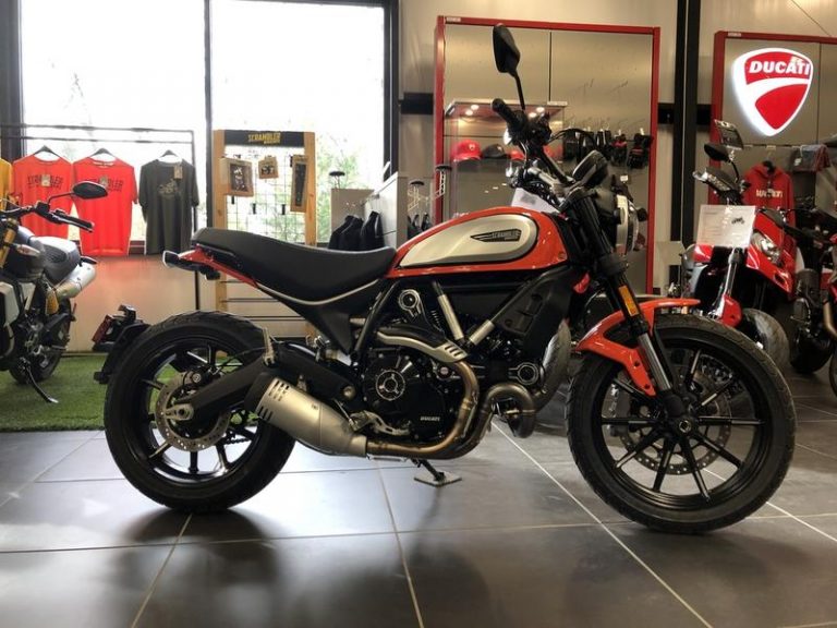 ducati scrambler icon tangerine