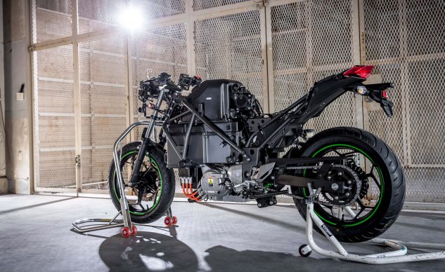 kawasaki electricity motorcycle