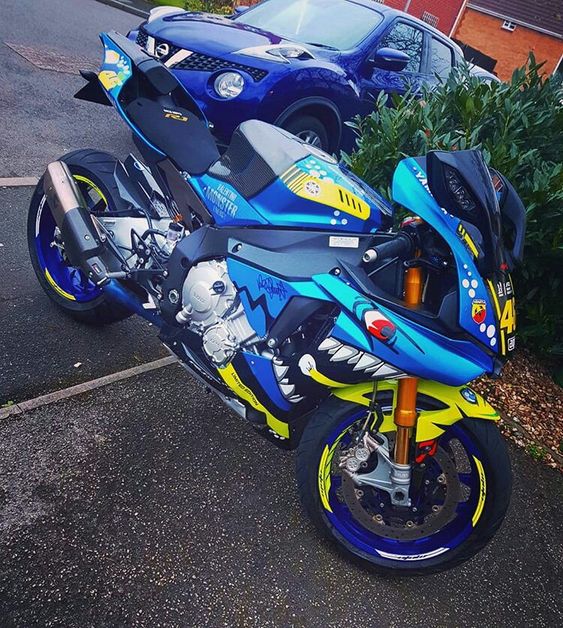 2021-motorbike blue