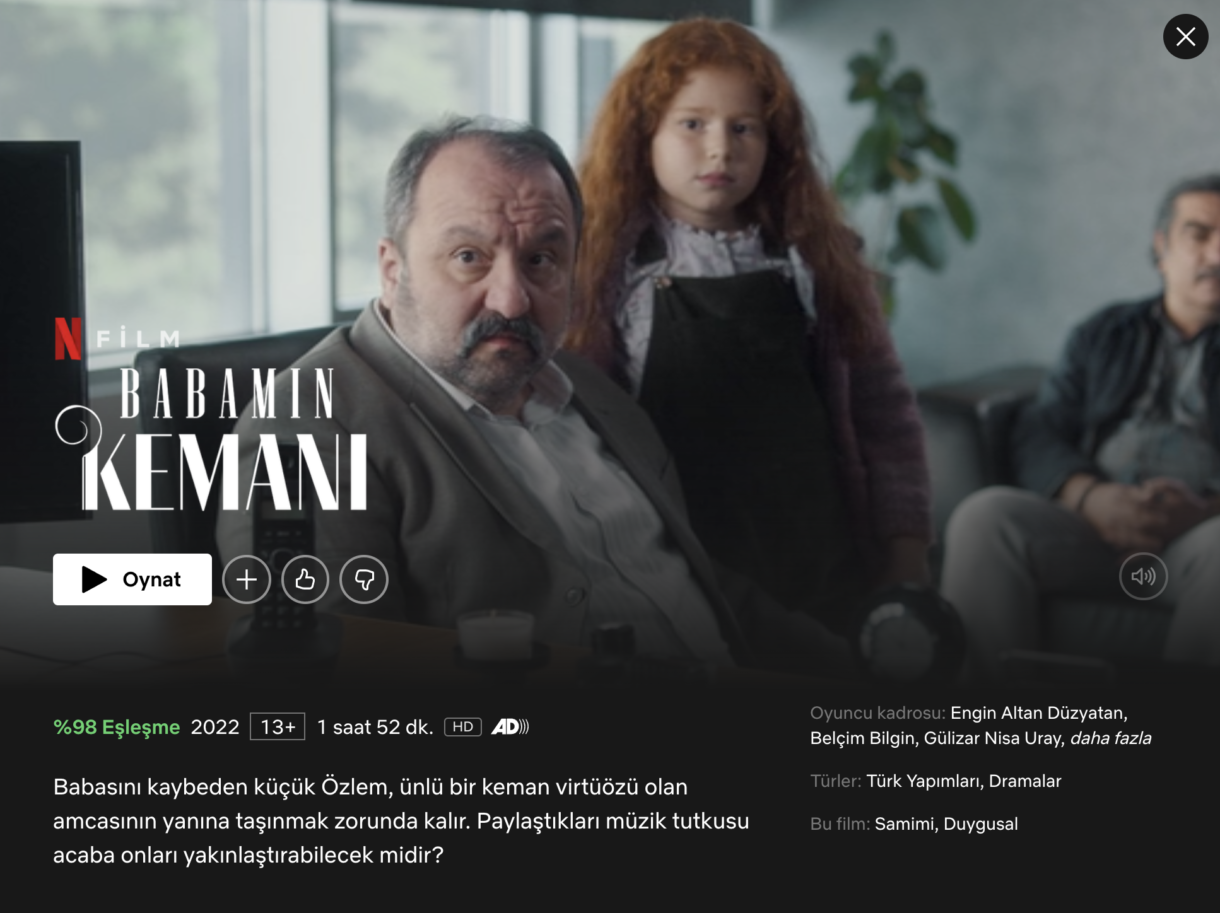 Babamın Kemanı izle