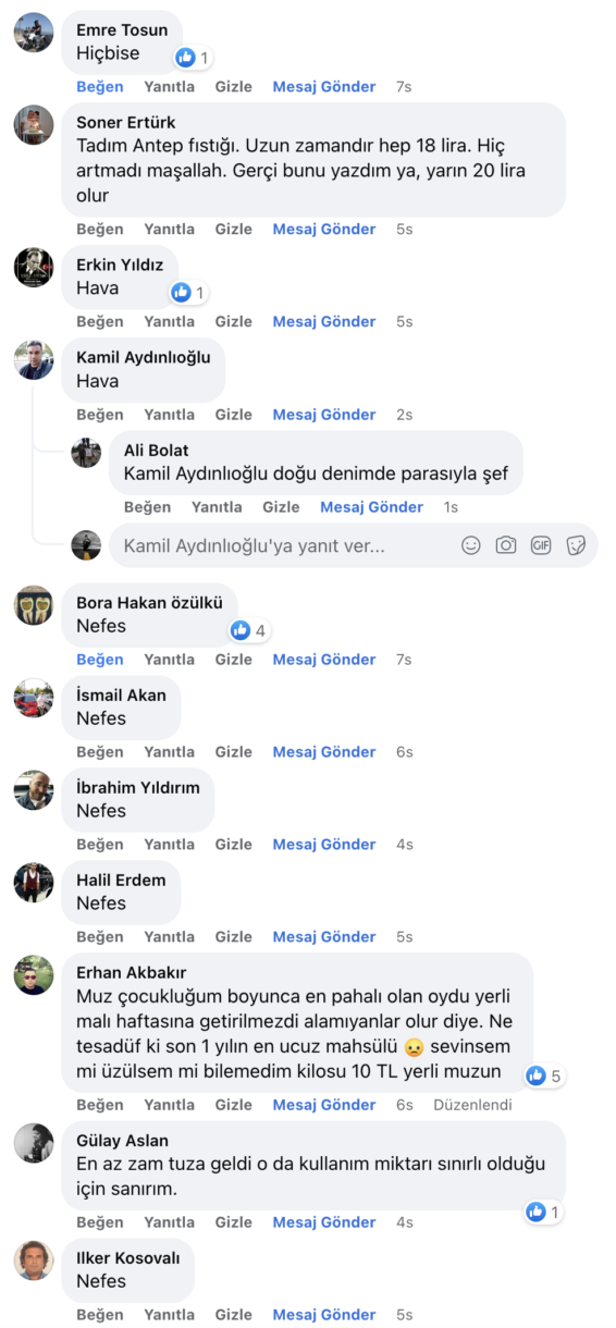 Fiyatından endişe etmeden, alabildiğiniz neler kaldı?