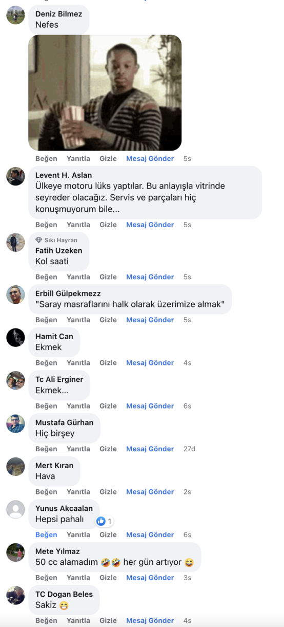 Fiyatından endişe etmeden, alabildiğiniz neler kaldı?