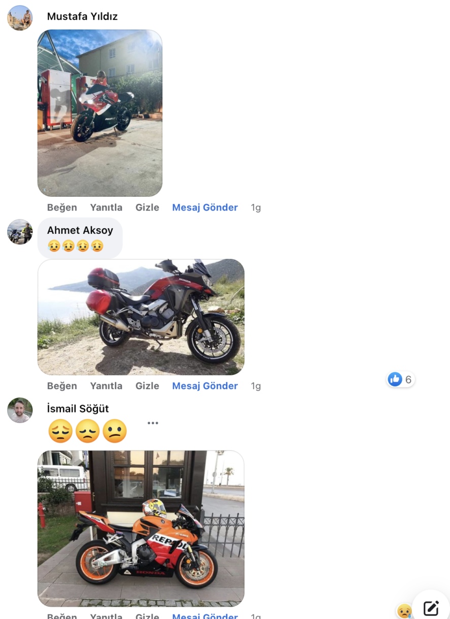 Sattığınıza pişman olduğunuz motosiklet oldu mu?