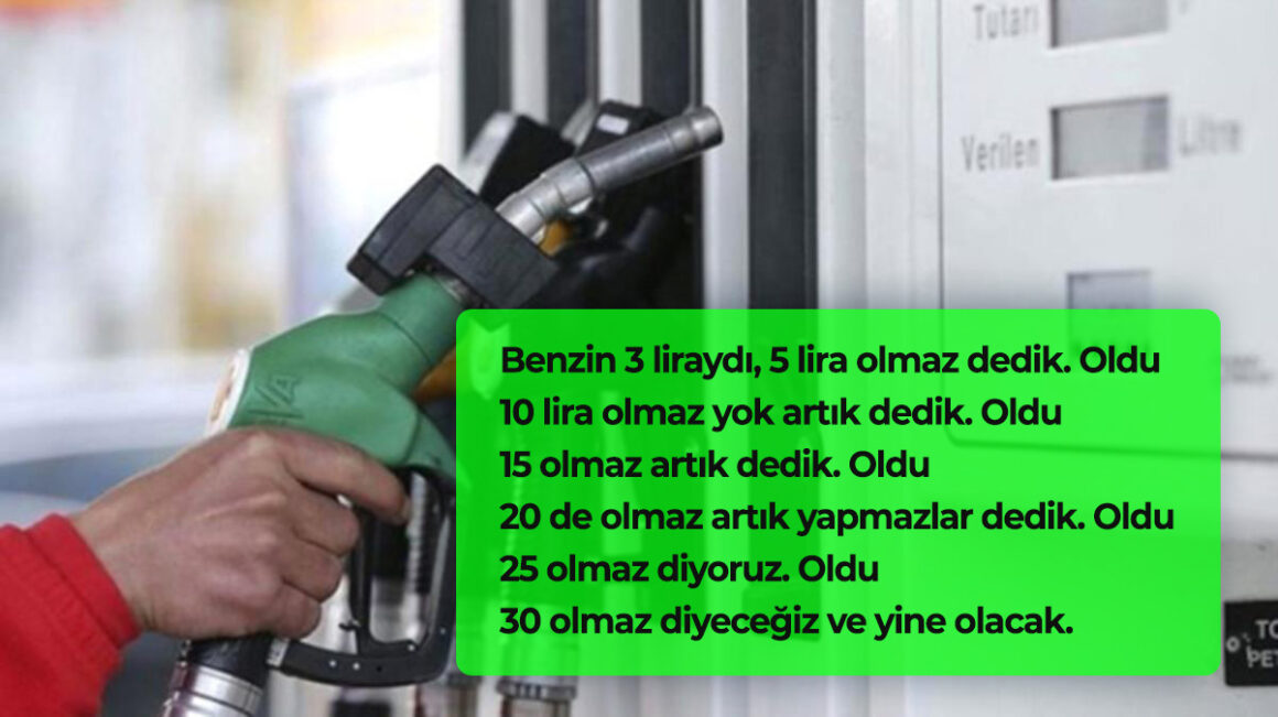 Benzine Yeni Zam Yolda – Motosiklet Sitesi