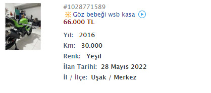 50.000 TL - 80.000 TL Bütçeye göre Süpersport Motosikletler