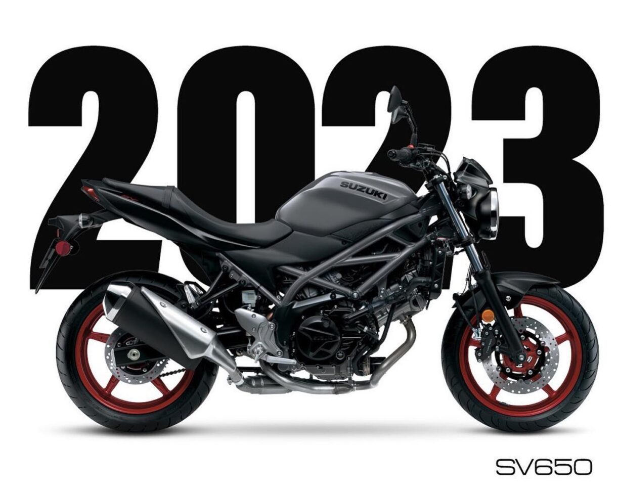 2023 SV650 ve SV650 ABS