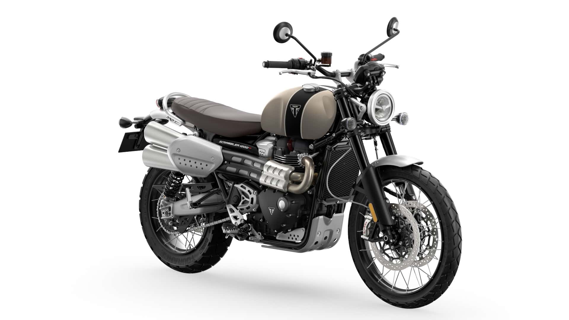 2024 triumph scrambler 1200 xc matt sand