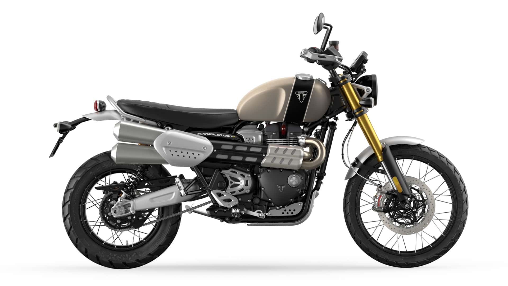 2024 triumph scrambler 1200 xe matt sandsto