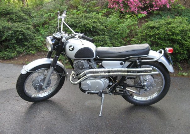 CL77 honda scrambler 1967