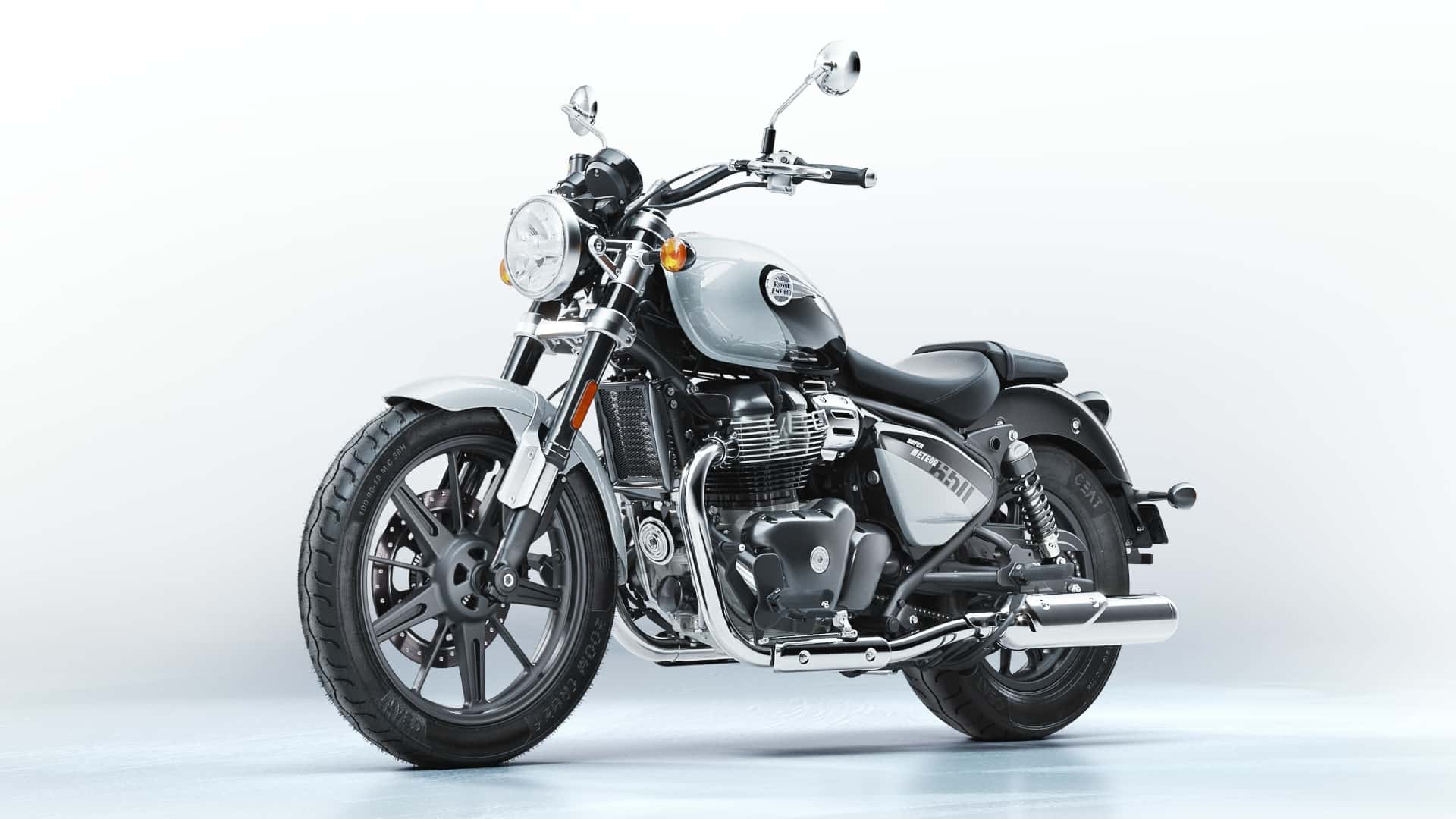 2023 royal enfield super meteor 650 interstellar grey left a