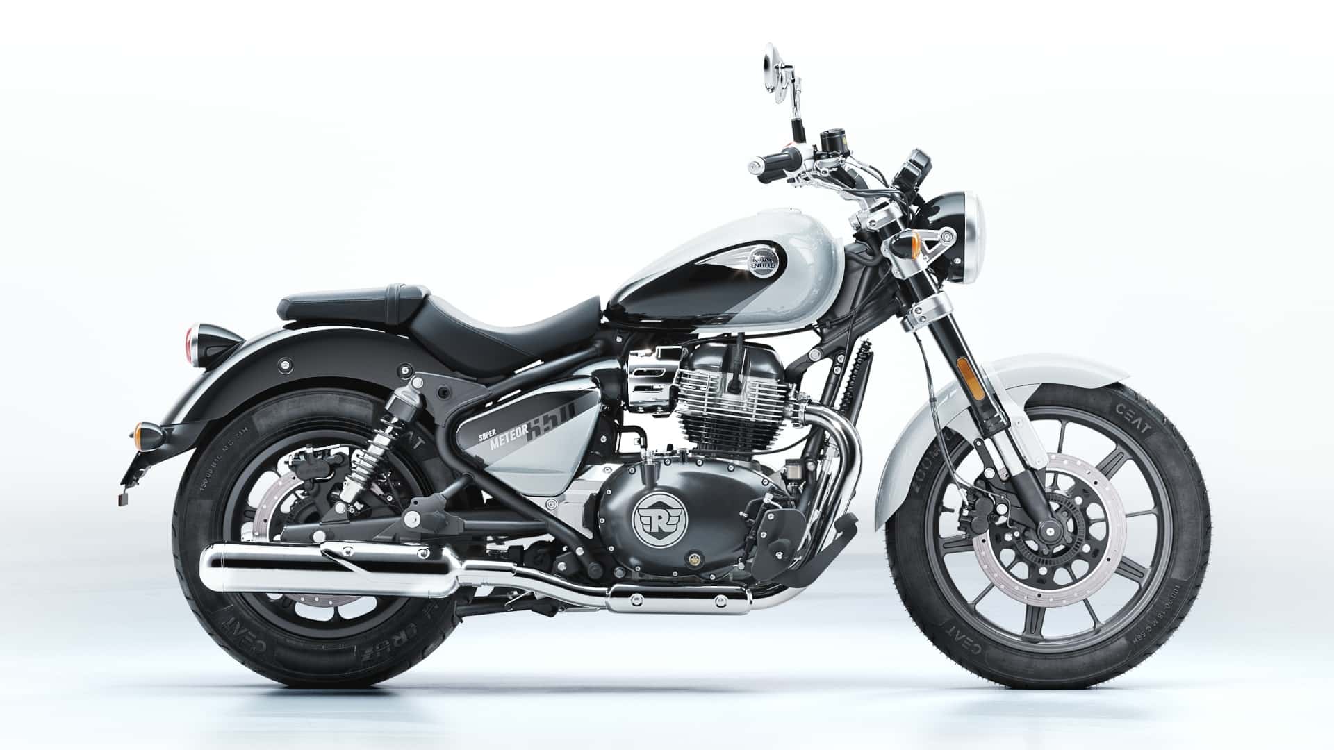 2023 royal enfield super meteor 650 interstellar grey right