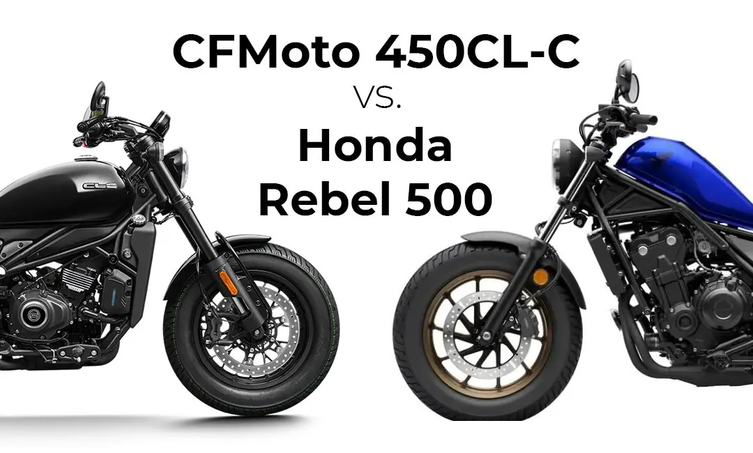 CFMoto 450CL-C vs Honda Rebel 500 Karşılaştırması