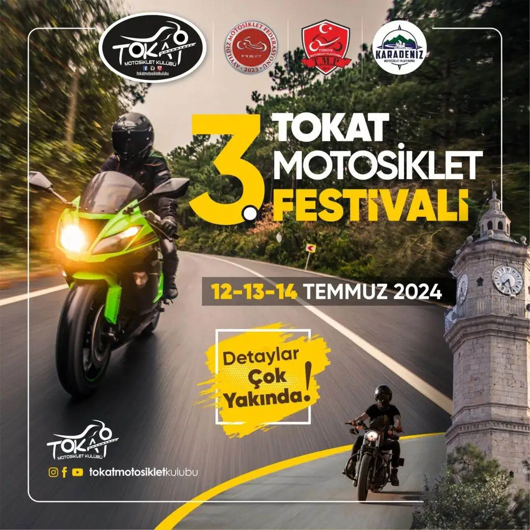 3. Tokat Motosiklet Festivali