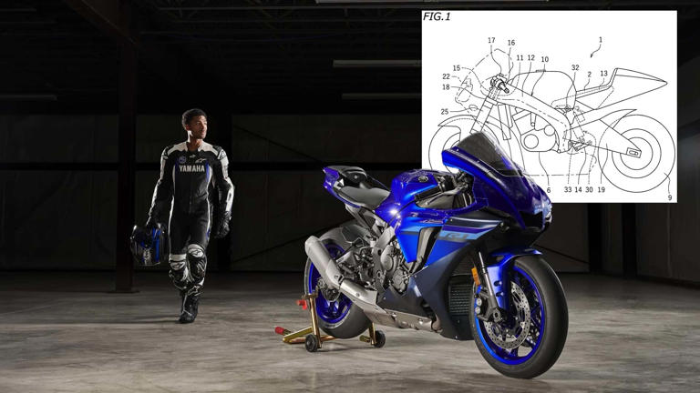 Yamaha Anti-Dive Elektronik Motosiklet Süspansiyonunun Patentini Aldı