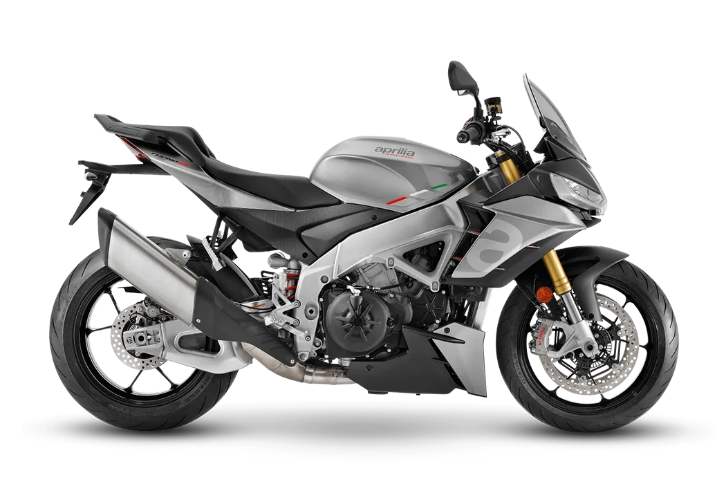 aprilia tuono v4 grey