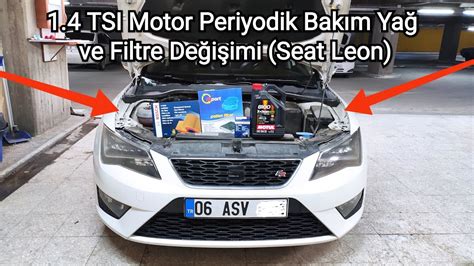 1.4 tsi motor yağ değişimi