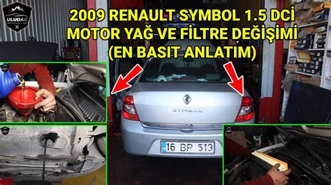 1.5 dci motor yağ değişimi