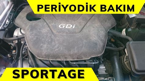 kia sportage motor yağ değişimi