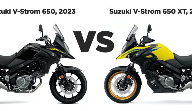 Suzuki V-Strom 650 2023 vs. Suzuki V-Strom 650 XT 2022