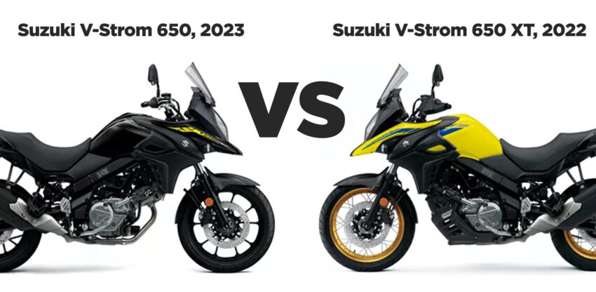 Suzuki V-Strom 650 2023 vs. Suzuki V-Strom 650 XT 2022