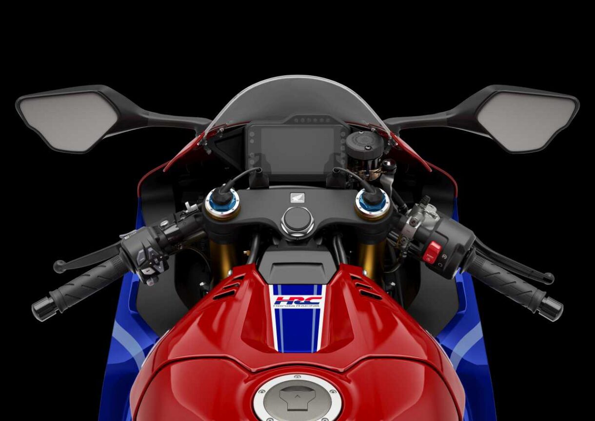 25 Honda CB1000RR R Fireblade SP Grand Prix Red cockpit