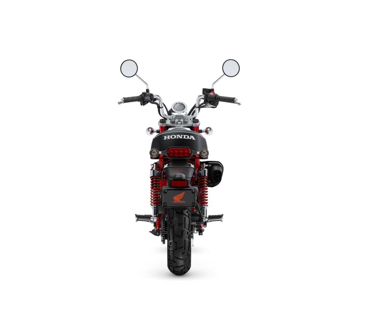 25 Honda Monkey Red rear