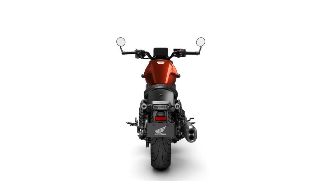 25 Honda Rebel 1100 DCT SE Flare Orange Metallic rear