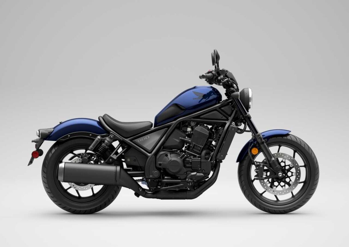 25 Honda Rebel 1100 DCT Pearl Hawkeye Blue RHP