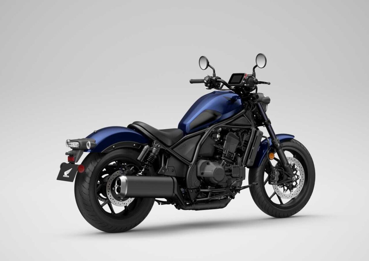 25 Honda Rebel 1100 DCT Pearl Hawkeye Blue RR34