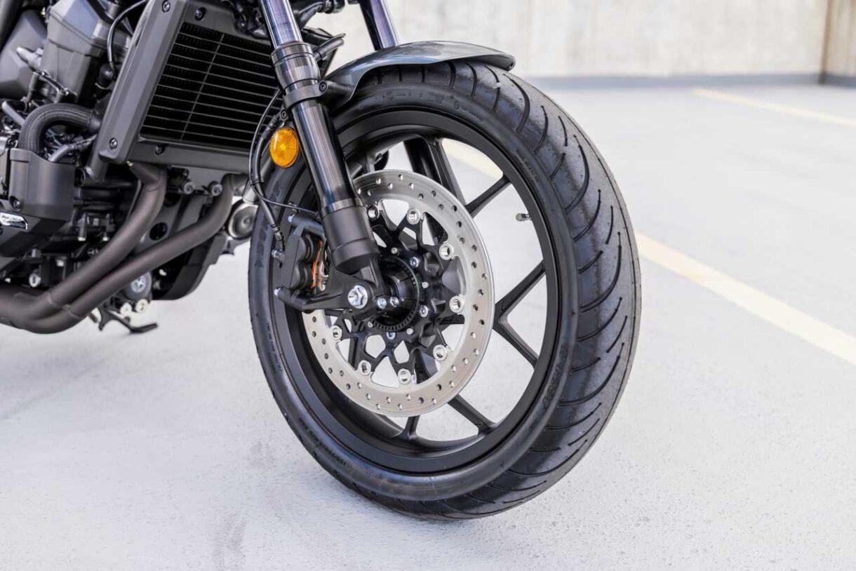 25 Honda Rebel 1100 T front wheel