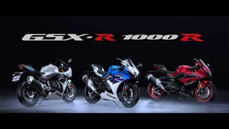 Suzuki Global Color Lineup 2025 GSX R1000R Suzuki W4wqekgzZhg 935x526 0m33s