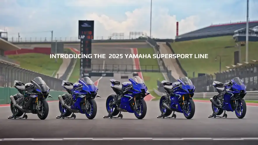 The 2025 #Yamaha Supersport Lineup