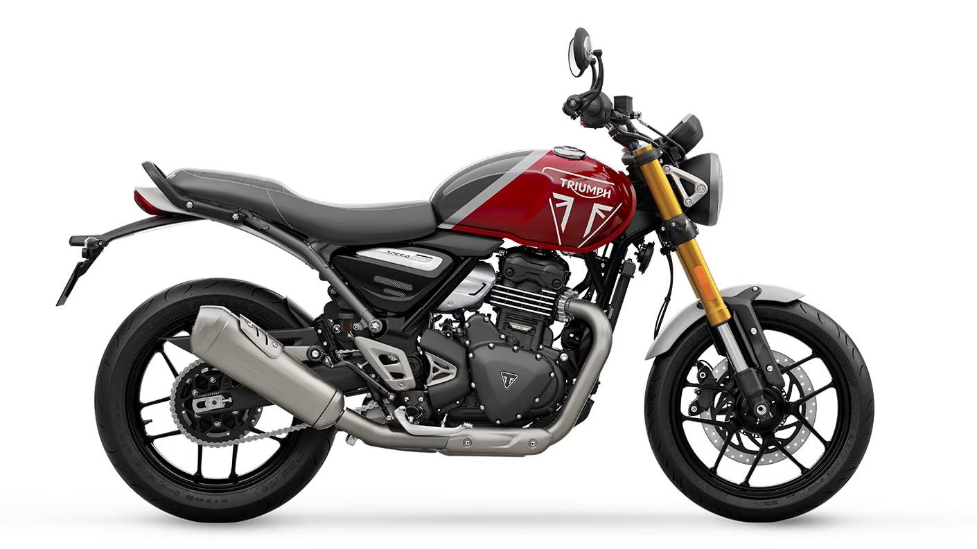 Triumph Speed ​​400 Şaşırtıcı Derecede İyi Frenlere Sahip