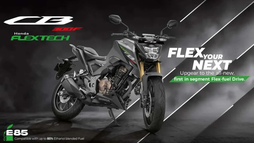 Honda CB300F Flex-Fuel’ı piyasaya sürecek