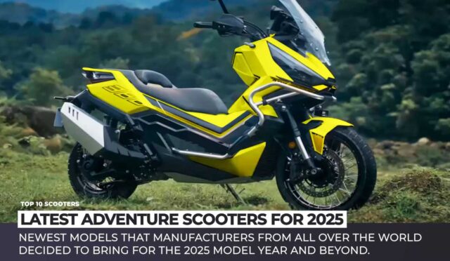 750cc'ye Kadar Motorlara Sahip 10 ADV Scooter