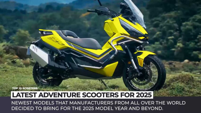 750cc’ye Kadar Motorlara Sahip 10 ADV Scooter