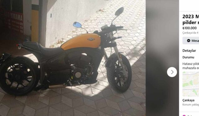 2023 Model Hatasız satılık pilder motosiklet