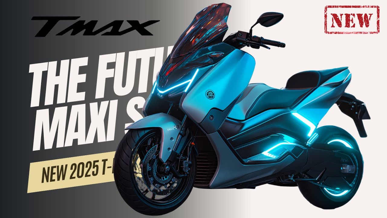 Yamaha TMAX Tech Max 2025 Walkaround