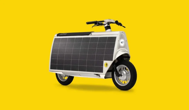 Bu İlginç Güneş Enerjili Elektrikli Scooter'a Biner misiniz?