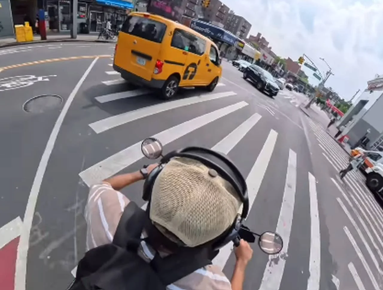 Caution Wear a Helmet