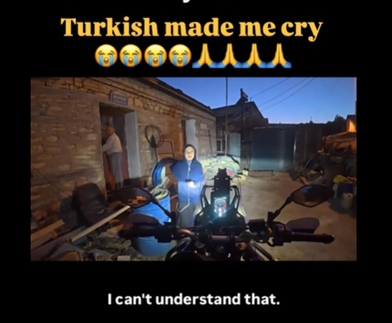 Maleyzalı Motorcunun Türkiye'de Karşılaştığı Misafirperverlik Etkiledi