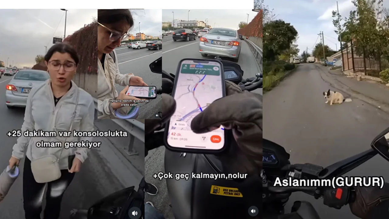 Sıkışan Trafikte Kalan Doktoru Konsolosluğa Yetiştirdi